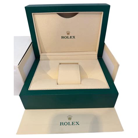 rolex box inside|empty Rolex watch box.